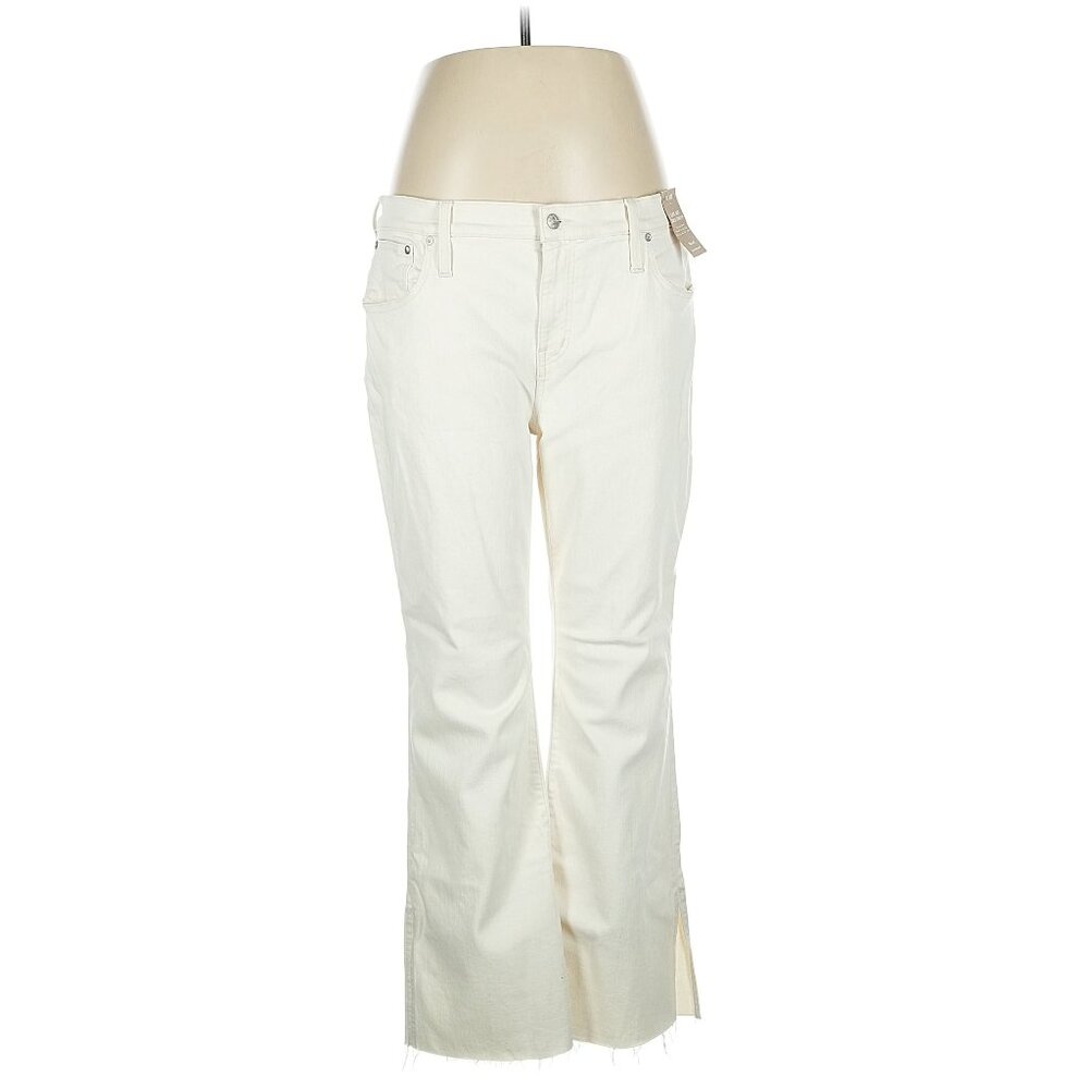 Madewell Kick Out Split Hem Full-Length Jeans with Magic Pockets